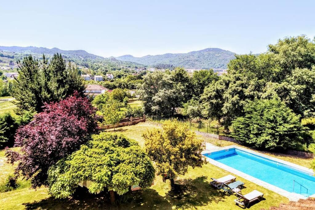 Espectacular Casa Con Piscina En อายาริซ ภายนอก รูปภาพ