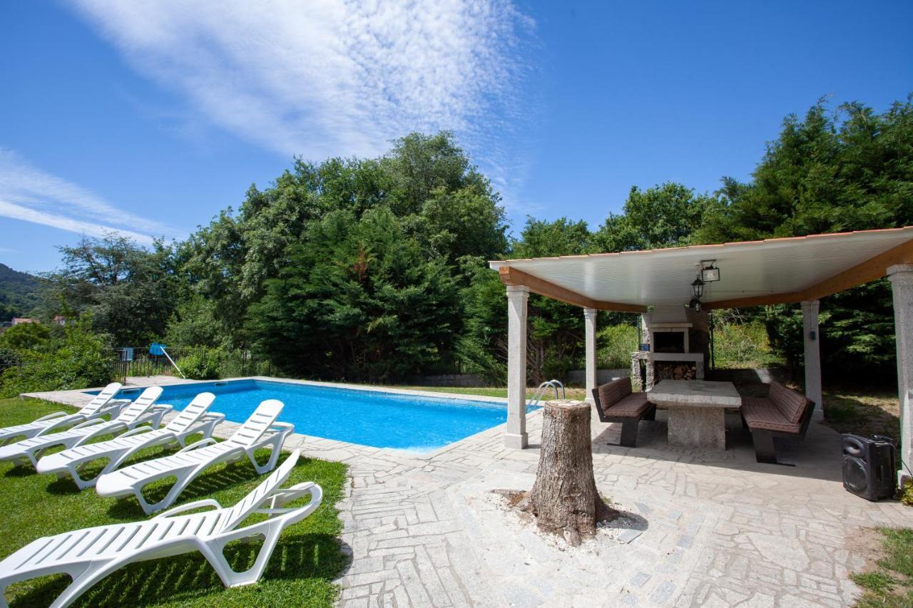 Espectacular Casa Con Piscina En อายาริซ ภายนอก รูปภาพ