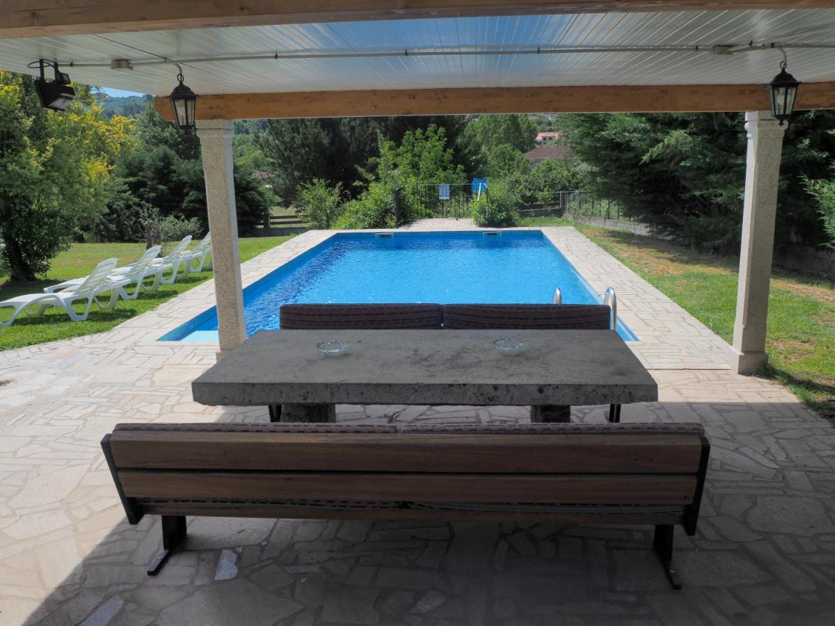 Espectacular Casa Con Piscina En อายาริซ ภายนอก รูปภาพ